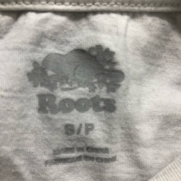 🎄 Roots watercolour T-shirt SZ S purple/blue - Picture 7 of 9